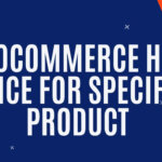 WooCommerce hide price for specific product