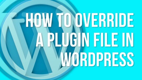 How to override a plugin file in WordPress