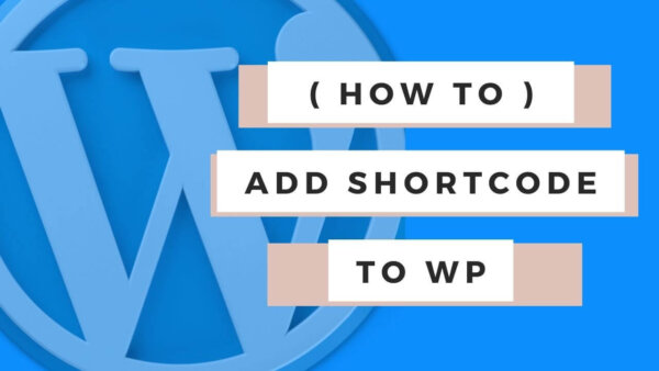 How to add a shortcode to a page or post in WordPress Editor